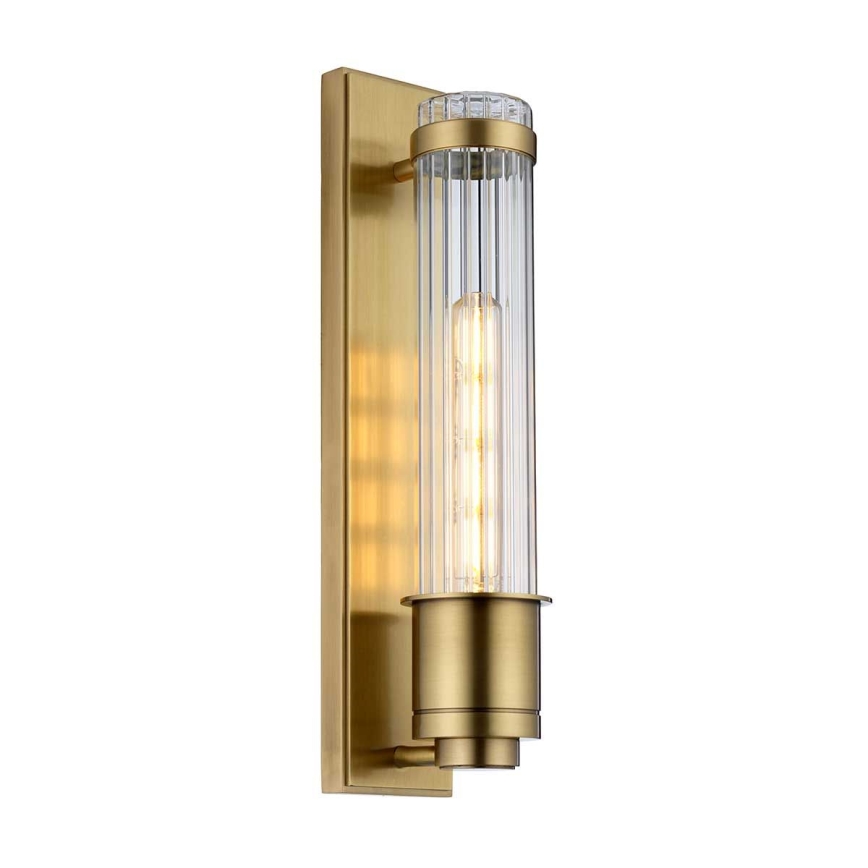 Quintiesse - Koupelnové nástěnné svítidlo WELLINGTON 1xE27/60W/230V IP44 zlatá