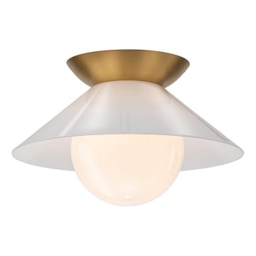 Quintiesse - Stropní svítidlo SAUCER 1xE27/40W/230V pr. 36,6 cm zlatá