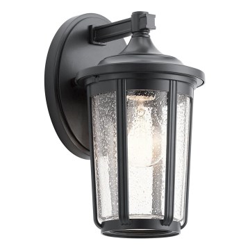 Quintiesse - Venkovní nástěnná lampa FAIRFIELD M 1xE27/60W/230V IP44 černá