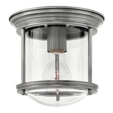 Quintiesse - Venkovní stropní svítidlo HADRIAN 1xE27/60W/230V pr. 19,6 cm IP44 matný chrom