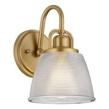 Quoizel - LED Koupelnové nástěnné svítidlo DUBLIN 1xG9/3W/230V IP44 zlatá