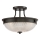 Quoizel - Přisazený lustr MANTLE 2xE27/60W/230V bronzová