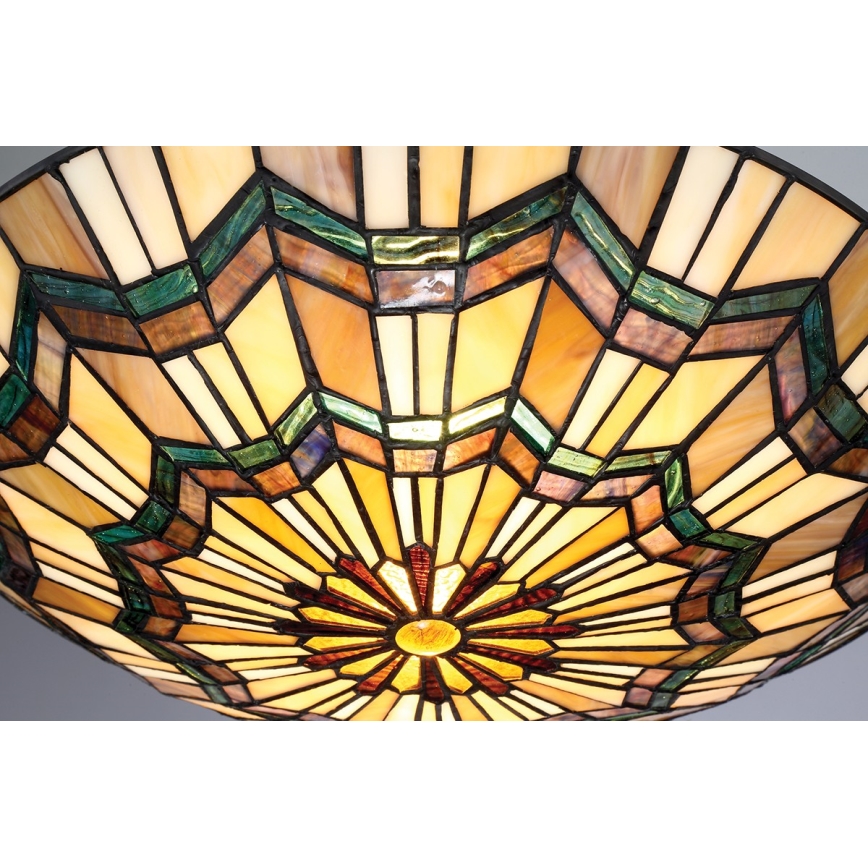 Quoizel - Stropní svítidlo Tiffany ALCOTT 2xE27/60W/230V
