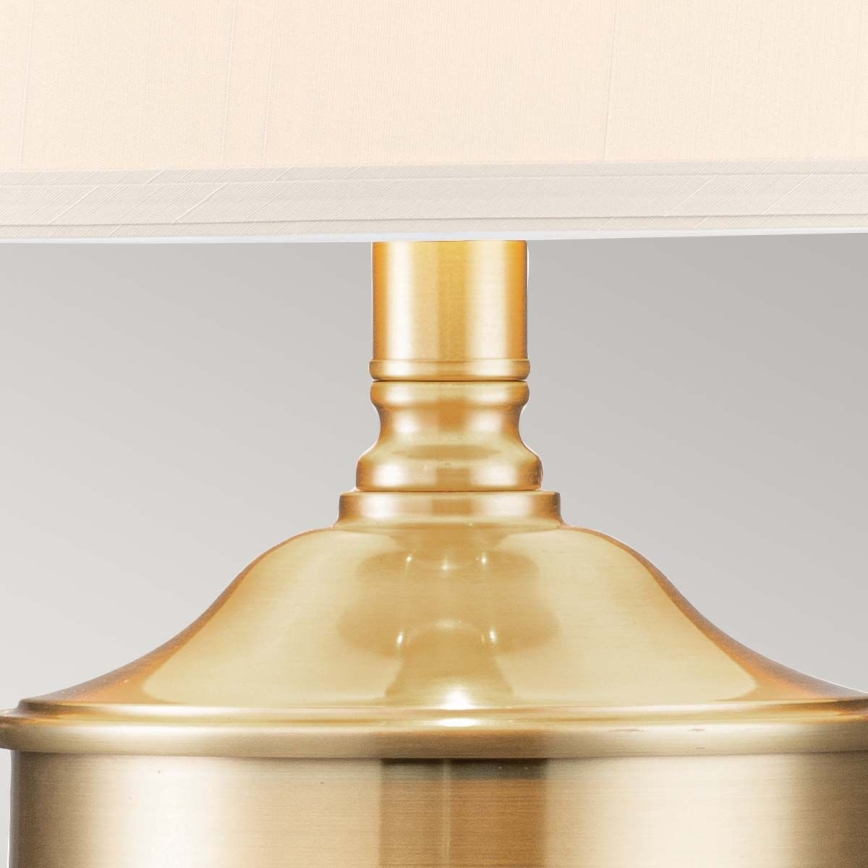 Quoizel - Stolní lampa DENNISON 1xE27/60W/230V zlatá
