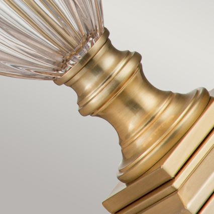 Quoizel - Stolní lampa DENNISON 1xE27/60W/230V zlatá