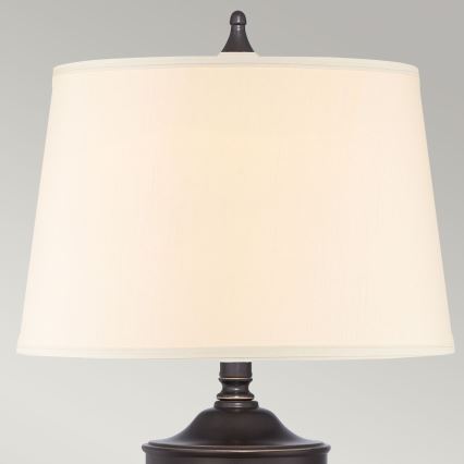 Quoizel - Stolní lampa DENNISON 1xE27/60W/230V bronzová