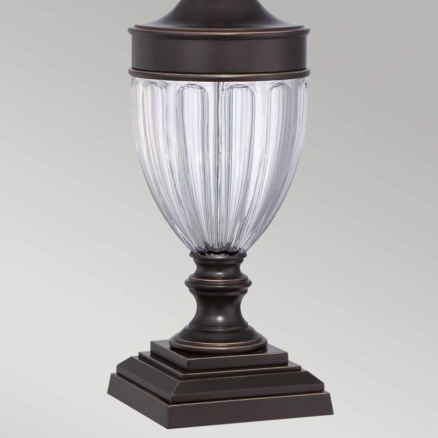 Quoizel - Stolní lampa DENNISON 1xE27/60W/230V bronzová