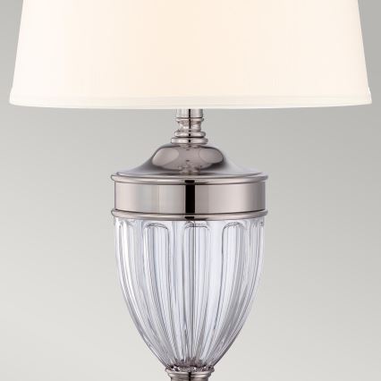 Quoizel - Stolní lampa DENNISON 1xE27/60W/230V lesklý chrom