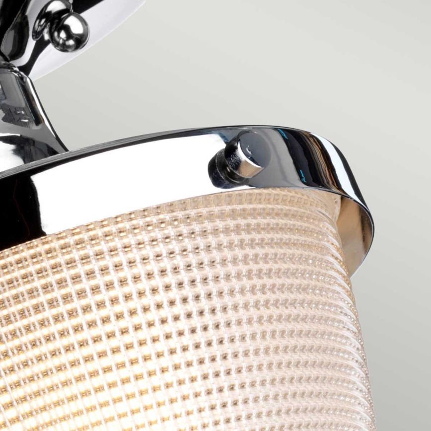 Quoizel - Koupelnové stropní svítidlo DUBLIN 1xE27/40W/230V IP44 lesklý chrom