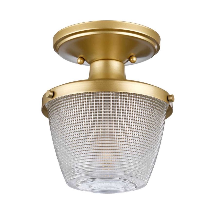 Quoizel - Koupelnové stropní svítidlo DUBLIN 1xE27/40W/230V IP44 zlatá
