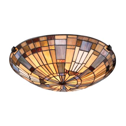 Quoizel - Stropní svítidlo INGLENOOK 2xE27/60W/230V pr. 40,7 cm