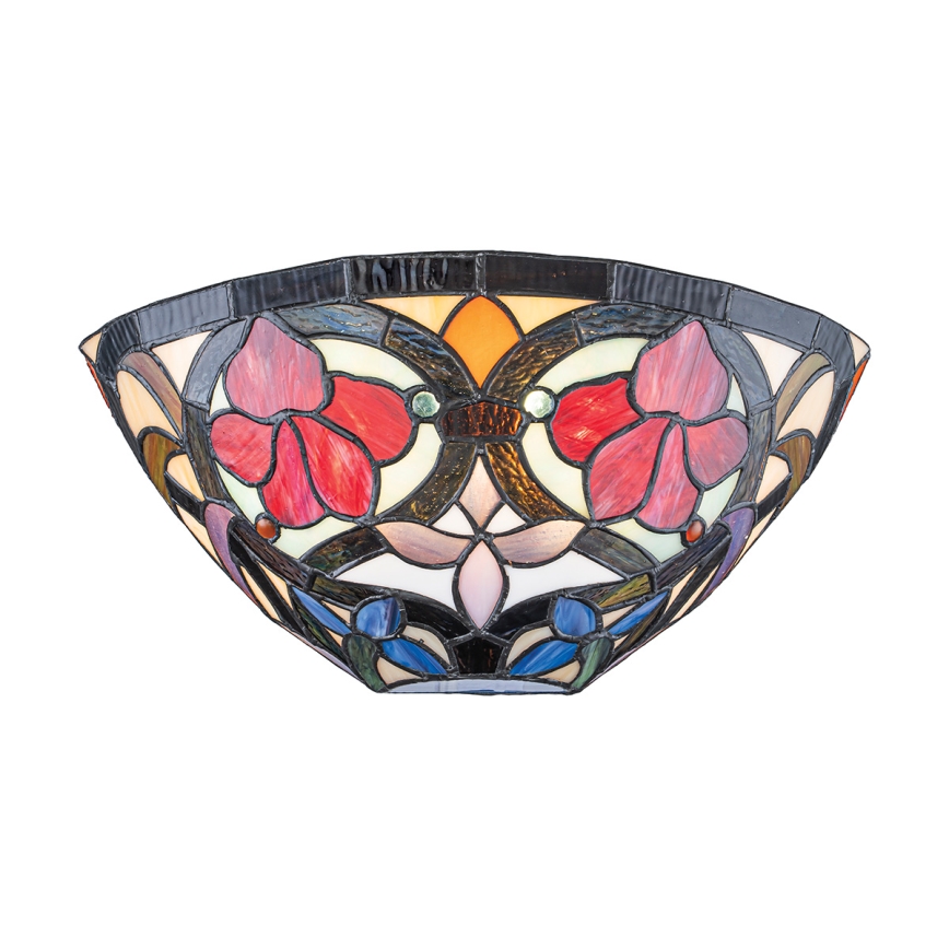 Quoizel - Nástěnné svítidlo Tiffany LARISSA 2xE14/40W/230V