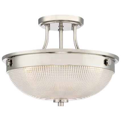 Quoizel - Přisazený lustr MANTLE 2xE27/60W/230V lesklý chrom