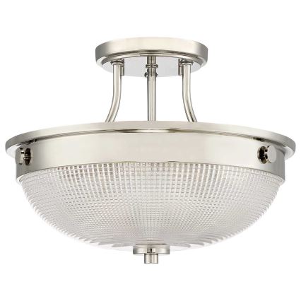 Quoizel - Přisazený lustr MANTLE 2xE27/60W/230V lesklý chrom