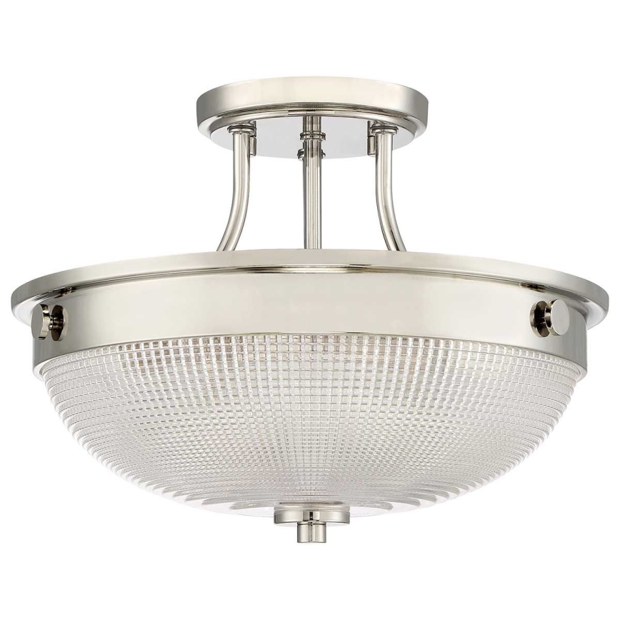 Quoizel - Přisazený lustr MANTLE 2xE27/60W/230V lesklý chrom