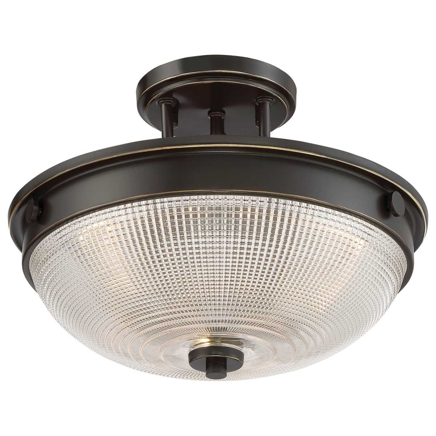 Quoizel - Přisazený lustr MANTLE 2xE27/60W/230V bronzová