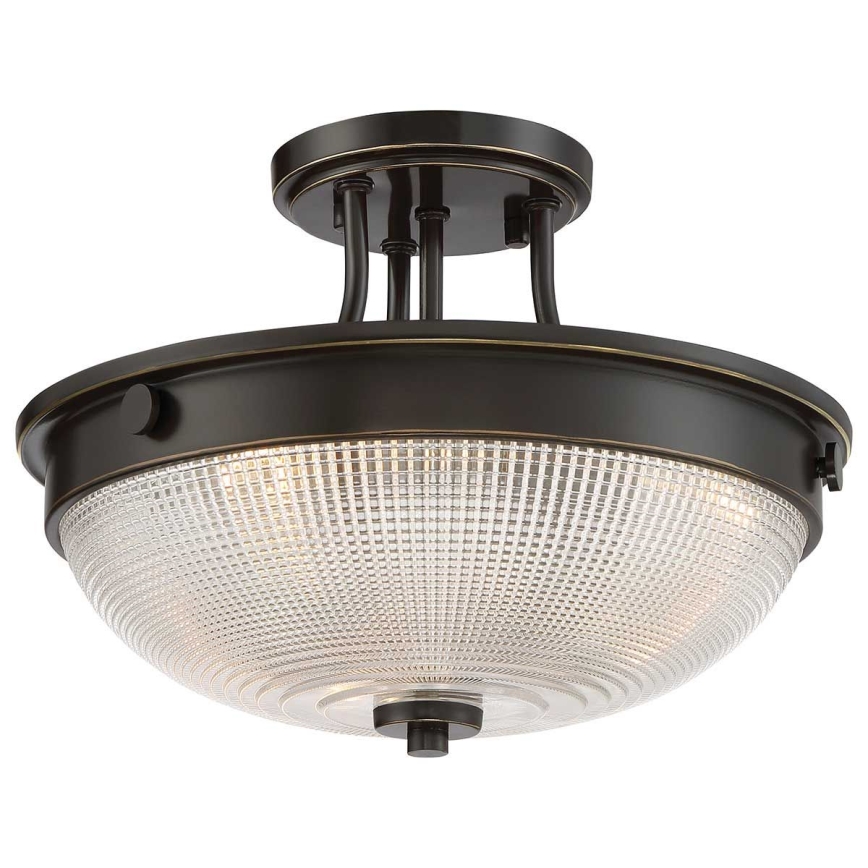 Quoizel - Přisazený lustr MANTLE 2xE27/60W/230V bronzová