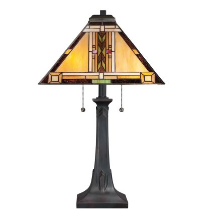 Quoizel - Stolní lampa NAVAJO 2xE27/60W/230V