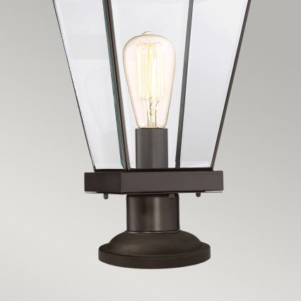 Quoizel - Venkovní lampa RAVINE 1xE27/60W/230V IP44 hnědá