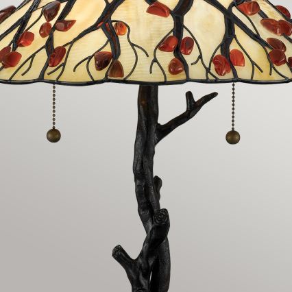 Quoizel - Stolní lampa WHISPERING 2xE27/60W/230V