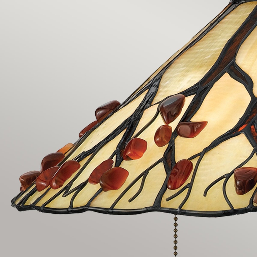 Quoizel - Stolní lampa WHISPERING 2xE27/60W/230V