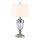 Quoizel - Stolní lampa DENNISON 1xE27/60W/230V lesklý chrom