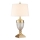 Quoizel - Stolní lampa DENNISON 1xE27/60W/230V zlatá