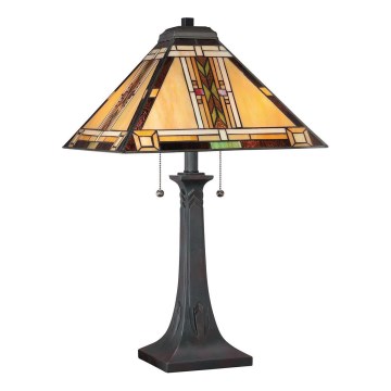 Quoizel - Stolní lampa NAVAJO 2xE27/60W/230V