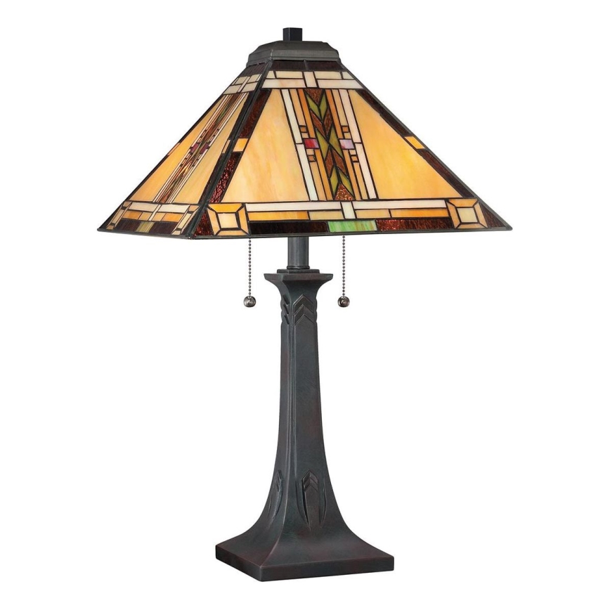 Quoizel - Stolní lampa NAVAJO 2xE27/60W/230V
