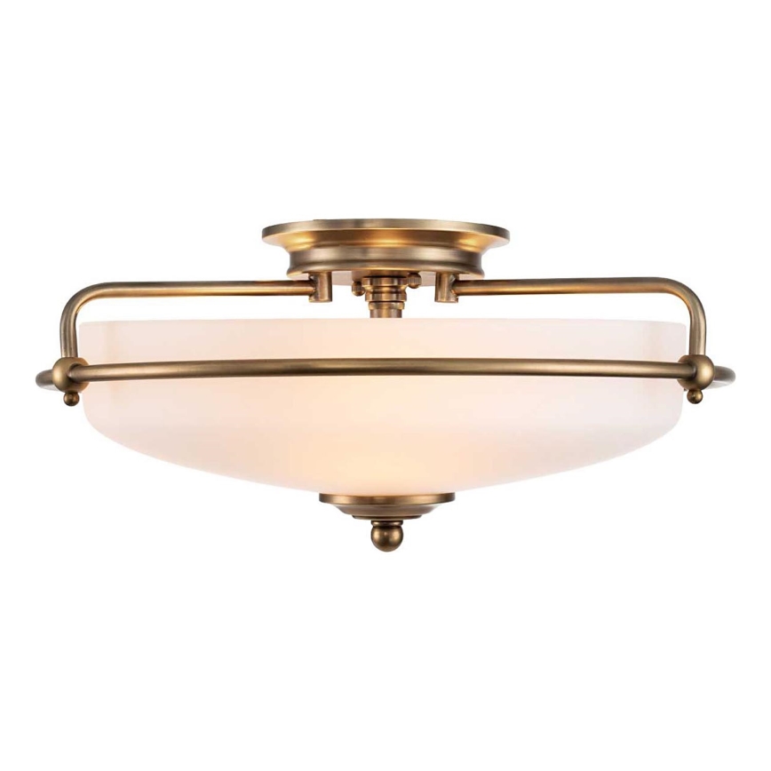 Quoizel - Stropní svítidlo GRIFFIN 3xE27/60W/230V bronzová