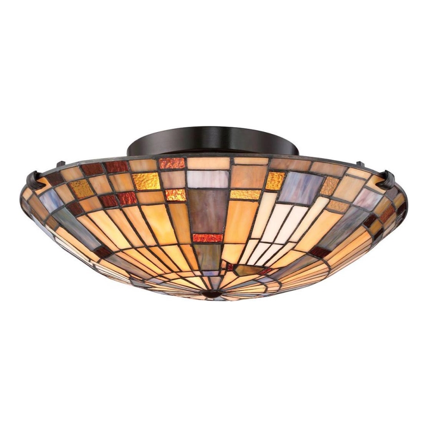 Quoizel - Stropní svítidlo INGLENOOK 2xE27/60W/230V pr. 40,7 cm