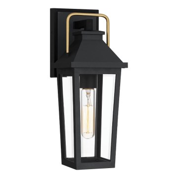 Quoizel - Venkovní nástěnné svítidlo BUCKLEY 1xE27/40W/230V IP44 černá