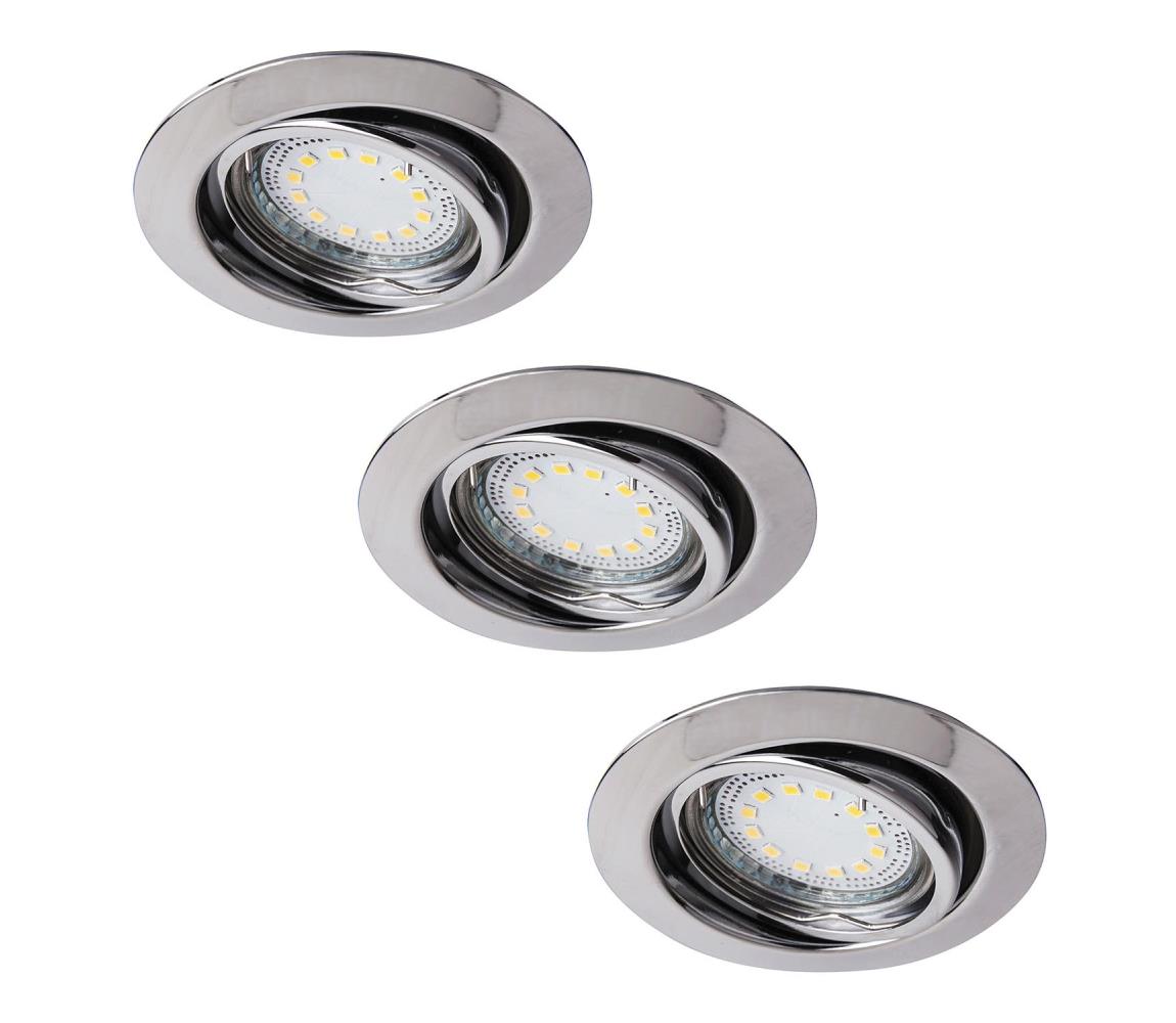 Rabalux Rabalux 1050 - SADA 3xLED Podhledové svítidlo LITE 3xGU10-LED/3W/230V RL1050