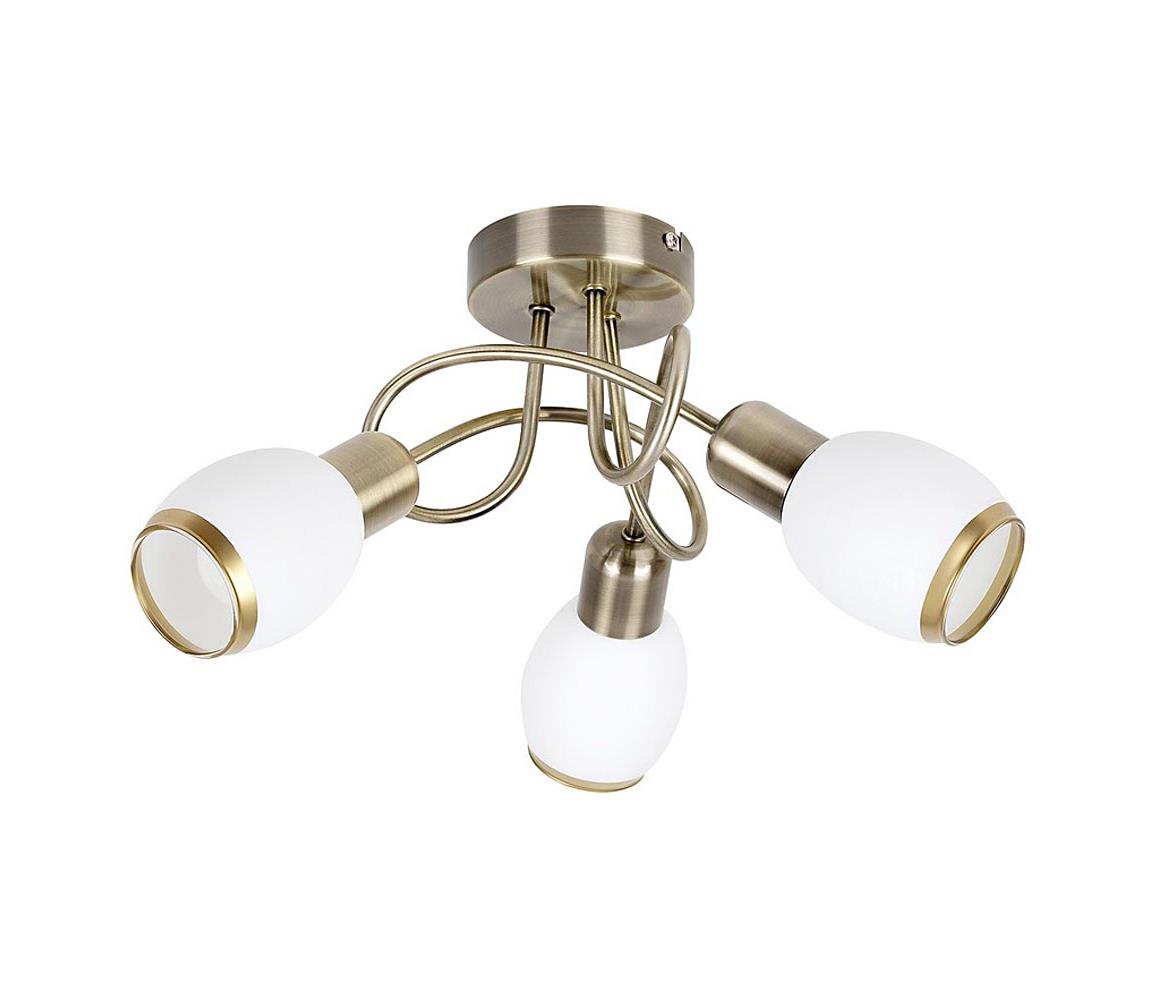 Rabalux Rabalux 1098 - Přisazený lustr ATI 3xE14/40W/230V bronz RL1098