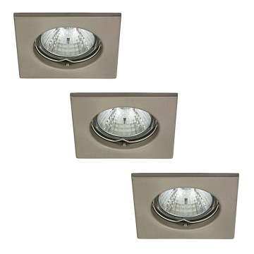 Rabalux 1114 - SADA 3x Podhledové svítidlo SPOT LIGHT 3xGU10/50W/230V Rabalux 1114 - SADA 3x Podhledové svítidlo SPOT LIGHT 3xGU10/50W/230V