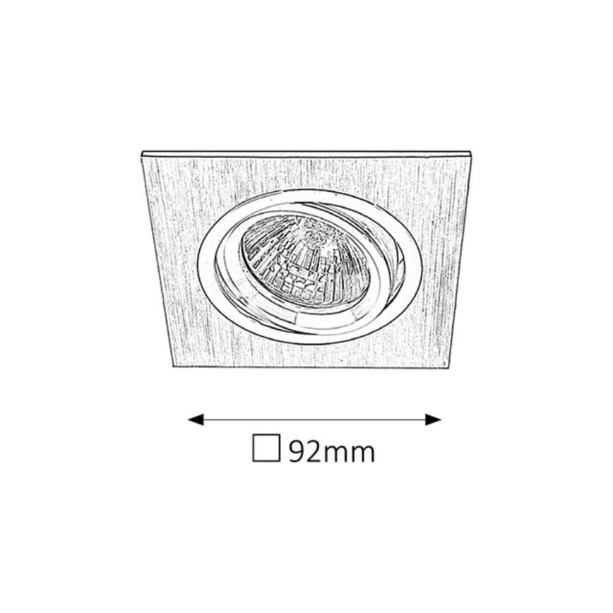 Rabalux - Podhledové svítidlo 1xGU5,3/50W/12V