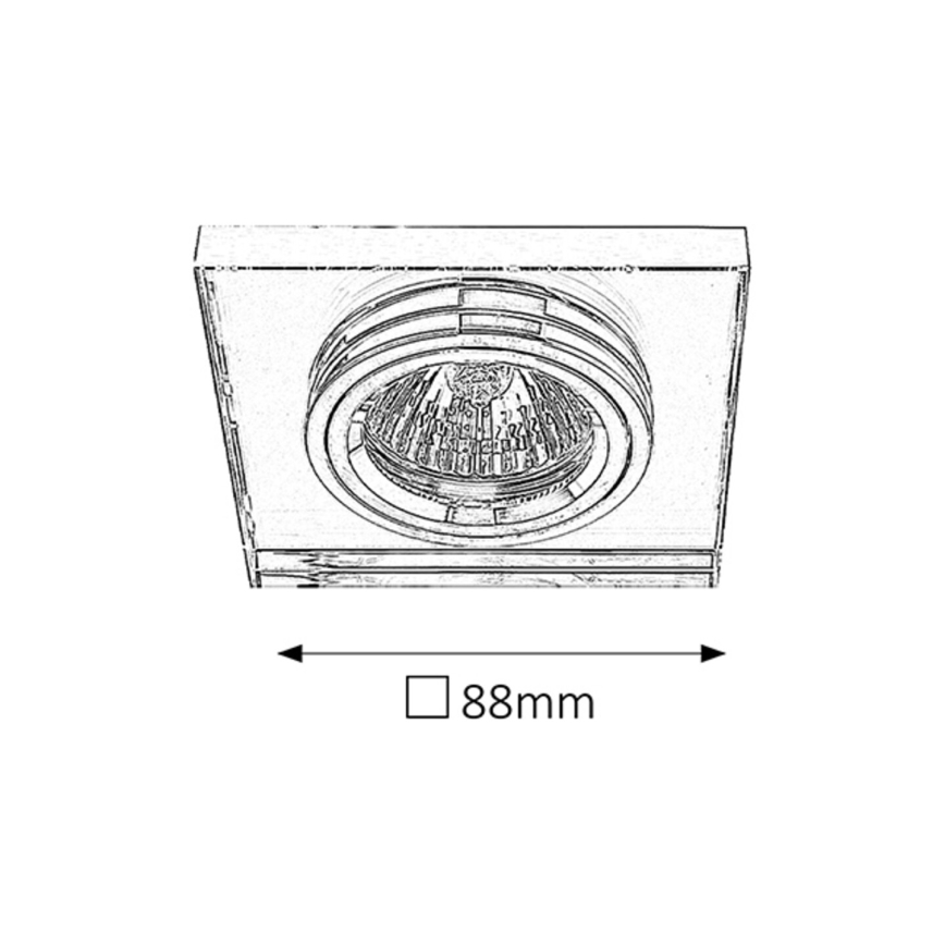 Rabalux - Podhledové svítidlo 1xGU5,3/50W/12V