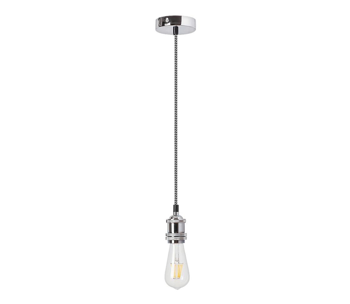 Rabalux Rabalux 1418 - Závěsné svítidlo FIXY E27/40W stříbrná RL1418