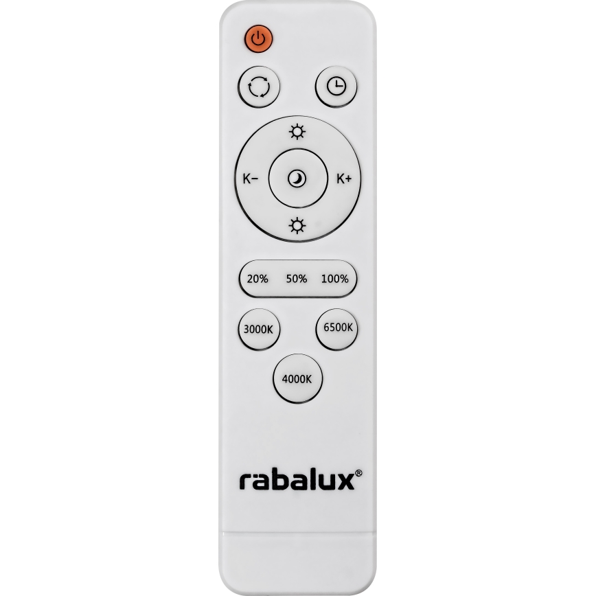 Rabalux - LED Stmívatelné stropní svítidlo s dálkovým ovladačem LED/48W/230V pr. 38 cm