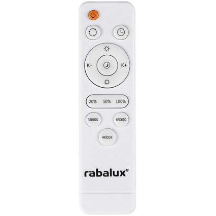 Rabalux - LED Stmívatelné stropní svítidlo s dálkovým ovladačem LED/72W/230V pr. 45 cm