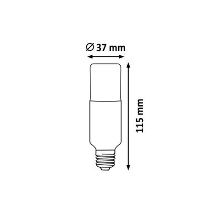 Rabalux - LED Žárovka T37 E27/9W/230V 4000K