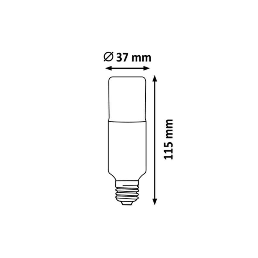 Rabalux - LED Žárovka T37 E27/9W/230V 4000K