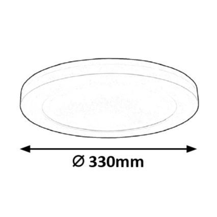 Rabalux - LED Panel se senzorem LED/30W/230V 33 cm