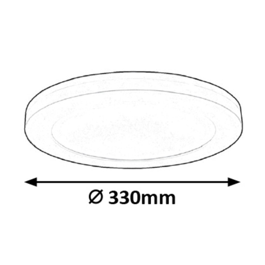 Rabalux - LED Stropní svítidlo se senzorem LED/30W/230V 33 cm
