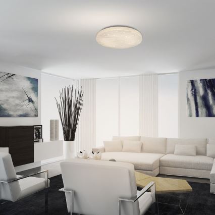 Rabalux - LED Stmívatelné stropní svítidlo na dálkové ovládání LED/24W/230V pr. 40 cm