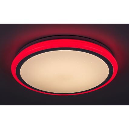 Rabalux - LED Stmívatelné stropní svítidlo na dálkové ovládání RGB LED/32W/230V pr. 40 cm