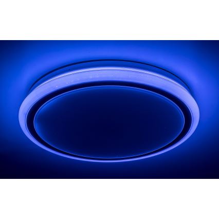 Rabalux - LED Stmívatelné stropní svítidlo na dálkové ovládání RGB LED/32W/230V pr. 40 cm
