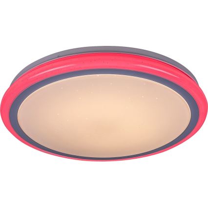 Rabalux - LED Stmívatelné stropní svítidlo na dálkové ovládání RGB LED/32W/230V pr. 40 cm