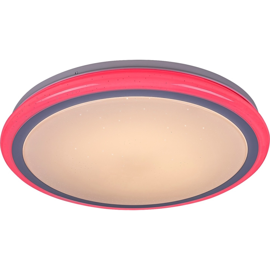 Rabalux - LED Stmívatelné stropní svítidlo na dálkové ovládání RGB LED/32W/230V pr. 40 cm