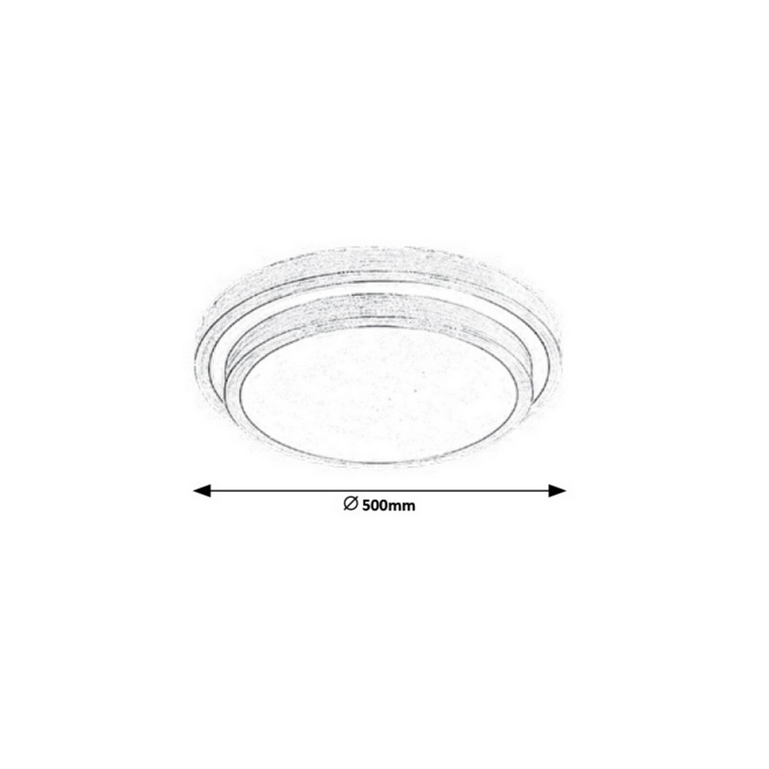 Rabalux - LED Stropní svítidlo LED/36W/230V pr. 50 cm